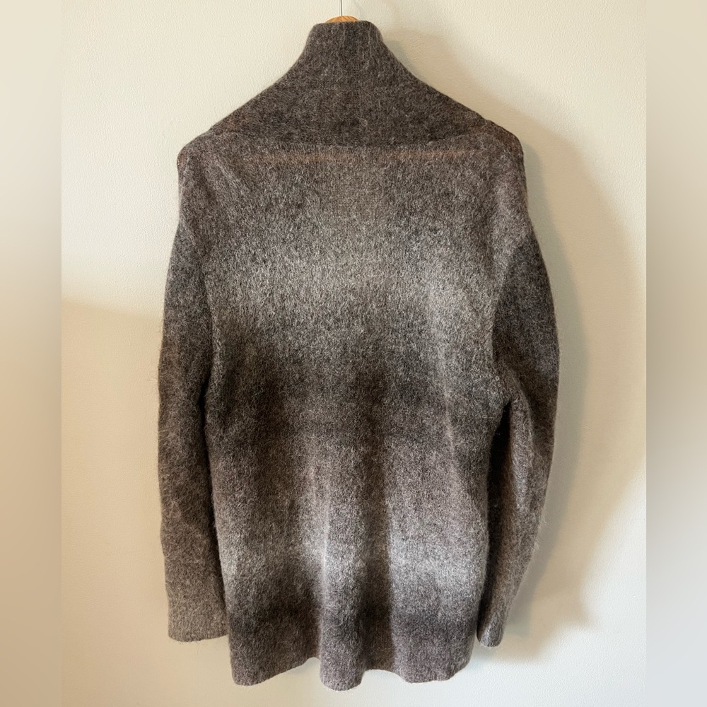 Eileen Fisher Mohair Ombre Long Open Cardigan XL - Picture 8 of 9